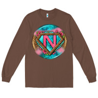 Chestnut nurse round earrings 4 Long Sleeve Tee - BundleAndBundleShop