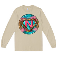 Mushroom nurse round earrings 4 Long Sleeve Tee - BundleAndBundleShop