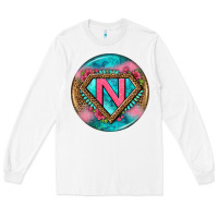 White nurse round earrings 4 Long Sleeve Tee - BundleAndBundleShop