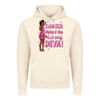 Vintage Artic Cancer Picked The Wrong Diva with Black Woman Vintage Hoodie - texasbilliewilder