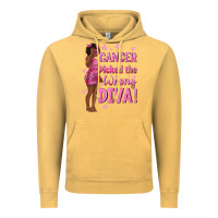 Vintage Mustard Cancer Picked The Wrong Diva with Black Woman Vintage Hoodie - texasbilliewilder
