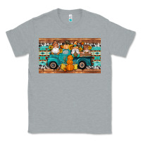 Heather Grey fall gnomes truck sippy cup Classic Tee - Artiststas