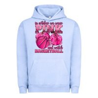 Pigment Grape Ice In October We Wear Pink and Watch Basketball Urban Hoodie - texasbilliewilder