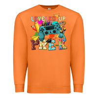 Carrot leveled up pre k Premium Sweatshirt - NancyCooperArtShop