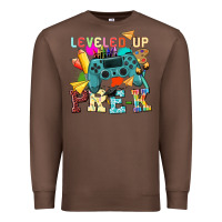 Chestnut leveled up pre k Premium Sweatshirt - NancyCooperArtShop