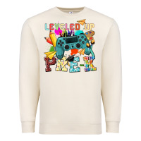 Sandshell leveled up pre k Premium Sweatshirt - NancyCooperArtShop