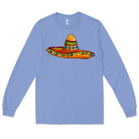 Colony Blue sombrero Long Sleeve Tee - AdoDesignShop
