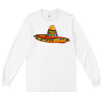 White sombrero Long Sleeve Tee - AdoDesignShop