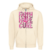 Faith Hope Cure Cancer Zipper Hoodie | Teevron