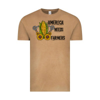 Vintage Camel america needs farmers Vintage Tee - CowhideDigitalArt