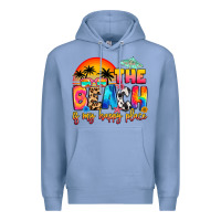 Colony Blue the beach is my happy place Premium Hoodie - Artiststas