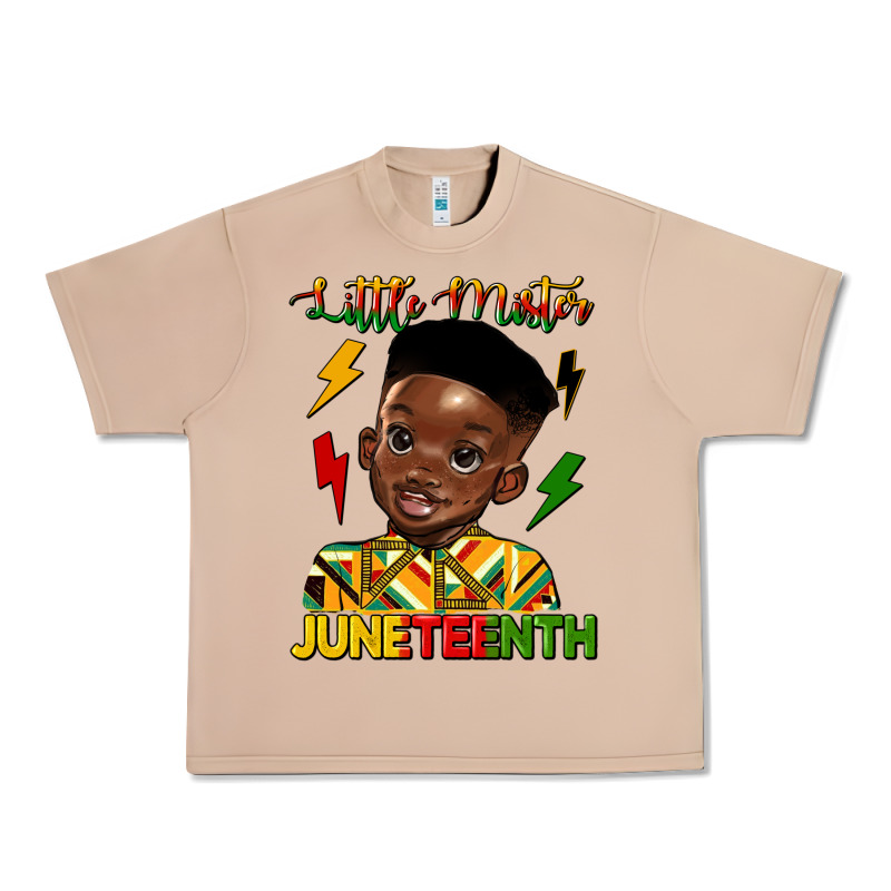 Little Mister Juneteenth Urban Heavy Tee by HRA Design Shop | Teevron