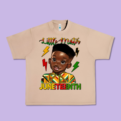 Little Mister Juneteenth Urban Heavy Tee Designed By Hra Design Shop