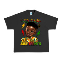 Pigment Black little mister juneteenth Urban Heavy Tee - HRA Design Shop