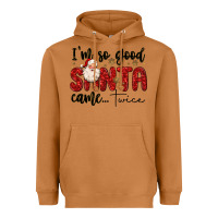 Meerkat i m so good santa came twice Heavyweight Hoodie - MaliasSmallBusiness