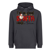 Smoke i m so good santa came twice Heavyweight Hoodie - MaliasSmallBusiness