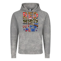 Cloud Rock red white and pew pew pew Vintage Hoodie - Zillion Design Studio
