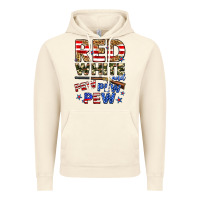Vintage Artic red white and pew pew pew Vintage Hoodie - Zillion Design Studio