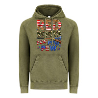 Vintage Olive red white and pew pew pew Vintage Hoodie - Zillion Design Studio