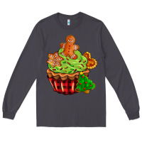 Smoke christmas cookie cupcake Long Sleeve Tee - AdoDesignShop