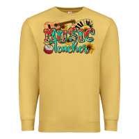 Antique Gold music teacher Premium Sweatshirt - NancyCooperArtShop