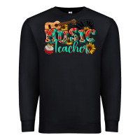 Black music teacher Premium Sweatshirt - NancyCooperArtShop