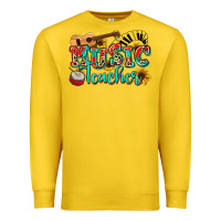 Lemon music teacher Premium Sweatshirt - NancyCooperArtShop