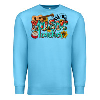 Ocean Blue music teacher Premium Sweatshirt - NancyCooperArtShop