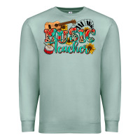 Seafoam music teacher Premium Sweatshirt - NancyCooperArtShop