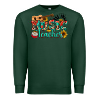 Sports Green music teacher Premium Sweatshirt - NancyCooperArtShop