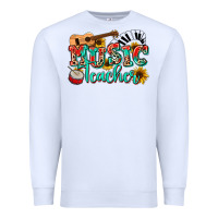 White music teacher Premium Sweatshirt - NancyCooperArtShop
