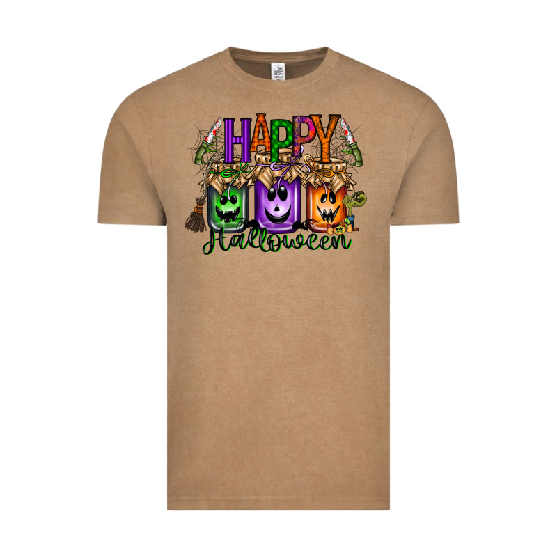 Happy Halloween Jar Vintage Tee by RacoonDesign | Teevron