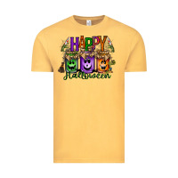Vintage Mustard happy halloween jar Vintage Tee - RacoonDesign