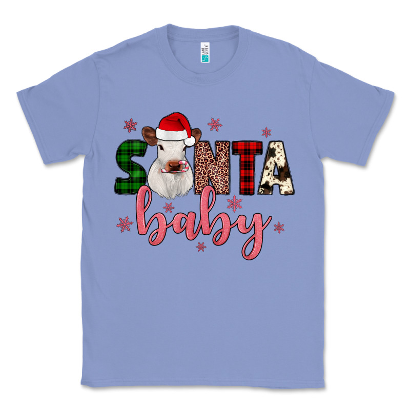 Santa Baby Cow Classic Tee by JahusDesignShop | Teevron
