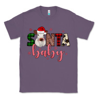Lavender Santa baby Cow Classic Tee - JahusDesignShop