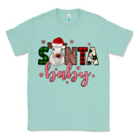 Seafoam Santa baby Cow Classic Tee - JahusDesignShop