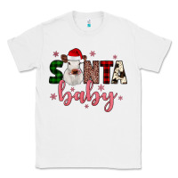 White Santa baby Cow Classic Tee - JahusDesignShop