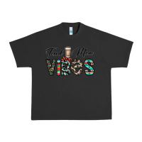 Pigment Black tired mom vibes Urban Heavy Tee - CowhideDigitalArt