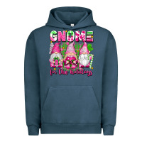 Pigment Midnight Navy gnome for the holidays Urban Hoodie - texasbilliewilder