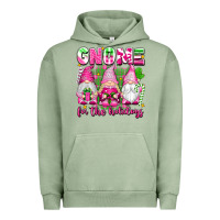 Pigment Oil Green gnome for the holidays Urban Hoodie - texasbilliewilder