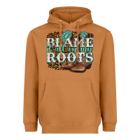 Meerkat blame it all on my roots Heavyweight Hoodie - NancyCooperArtShop