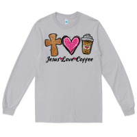 Moon Dust jesus love coffee Long Sleeve Tee - Jasminsmagicworld