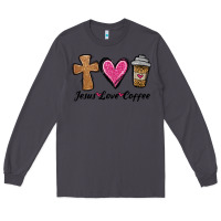 Smoke jesus love coffee Long Sleeve Tee - Jasminsmagicworld