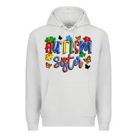 Dove Grey autism sister Premium Hoodie - Artiststas