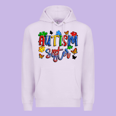 Autism Sister Premium Hoodie Designed By Artiststas