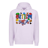Lilac autism sister Premium Hoodie - Artiststas