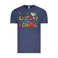 Vintage Denim last day of school Vintage Tee - HRA Design Shop