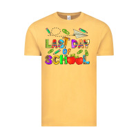 Vintage Mustard last day of school Vintage Tee - HRA Design Shop