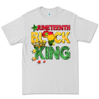 Dove Grey juneteenth black king Premium Tee - BarkalooDesign