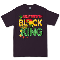 Plum juneteenth black king Premium Tee - BarkalooDesign
